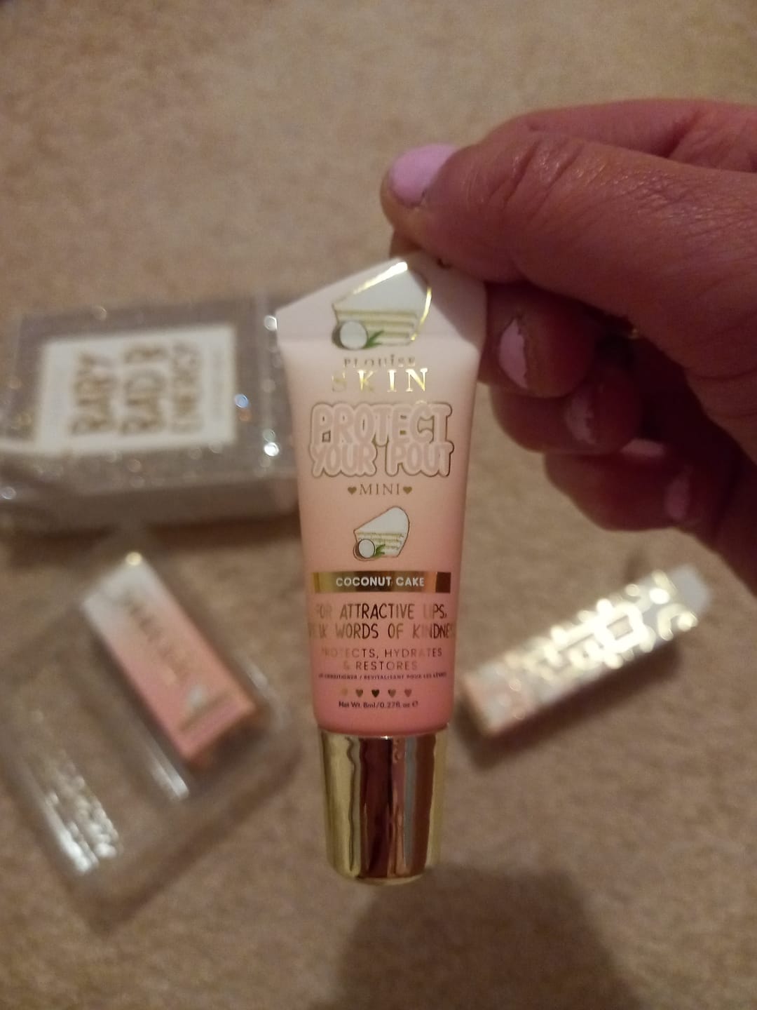 Customer photo review of Crystal Baby Bad B Energy Mini Lip Duo