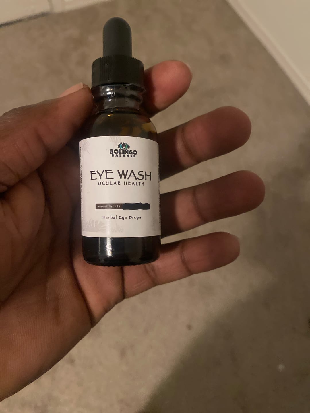 Customer photo review of EYE WASH