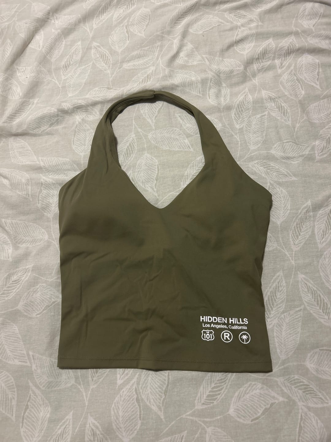 Recenzja zdjęcia klientki dotycząca koszulki ACTIVE HALTER TOP SAGE