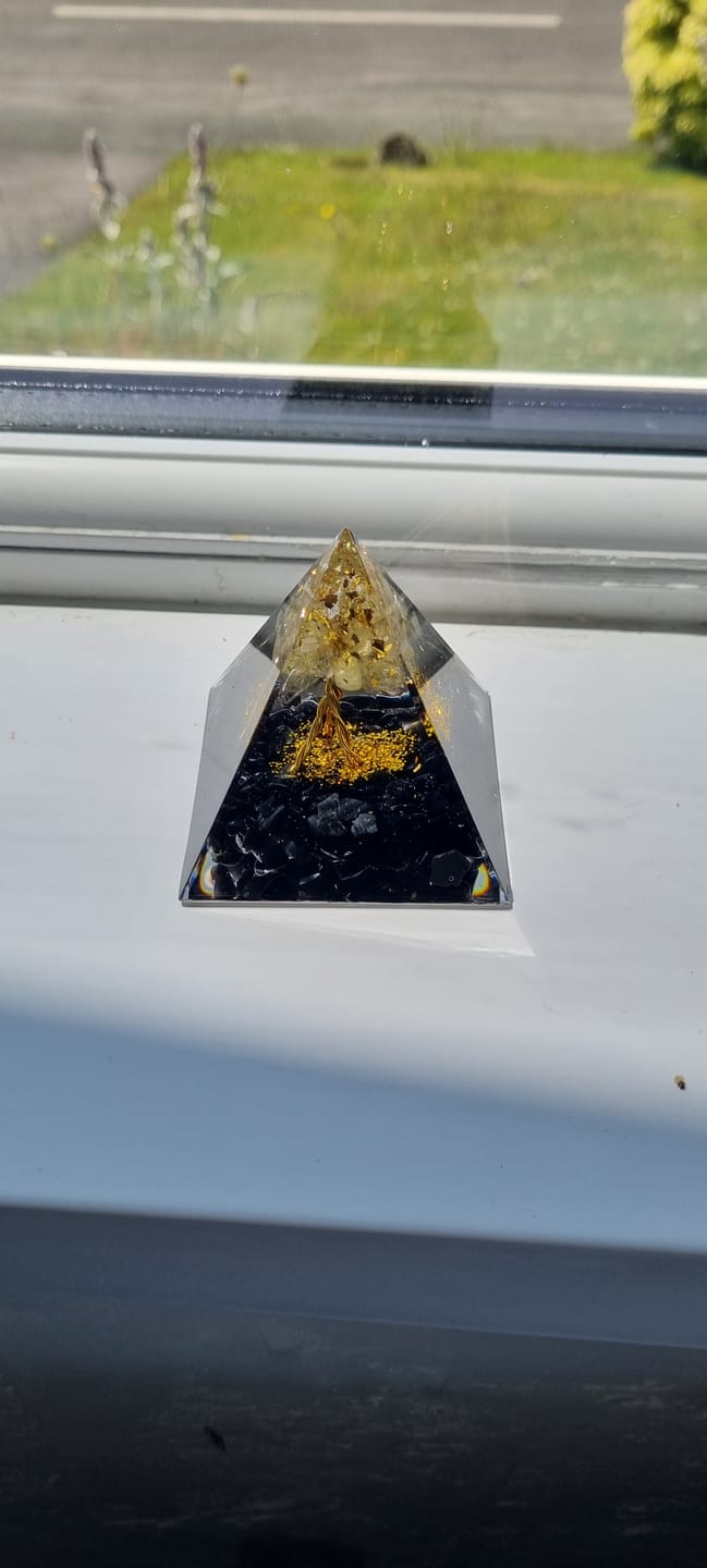 Customer photo review of Luxurious Gift Box For Orgone Pyramids
