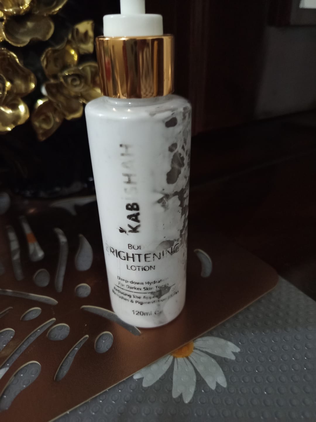 Customer photo review of DazzleSkin Body Hydrating Lotion