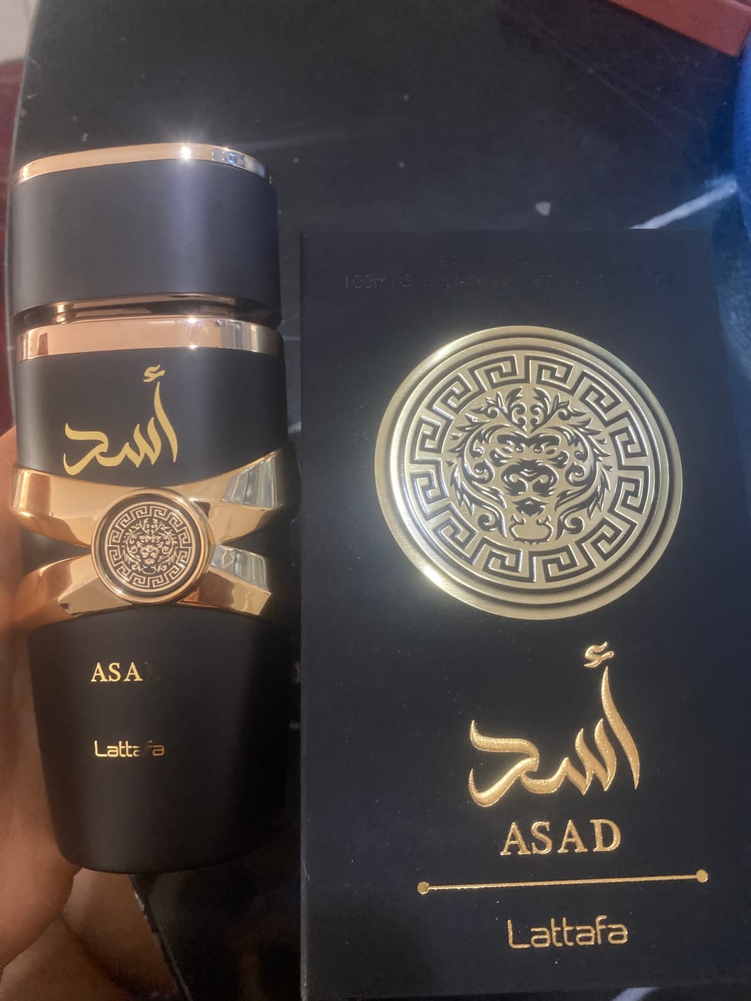 Customer photo review of Asad Lattafa 100ml edp
