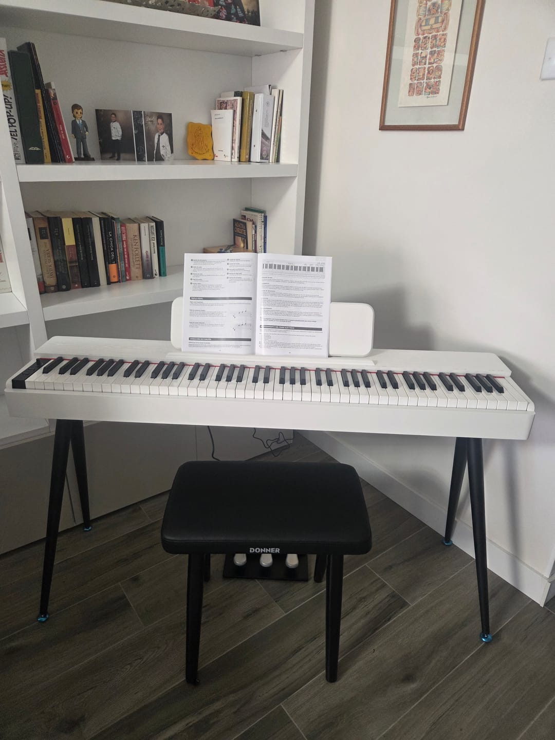 Customer photo review of Donner OURA™ S100 Piano digital de diseño para el hogar