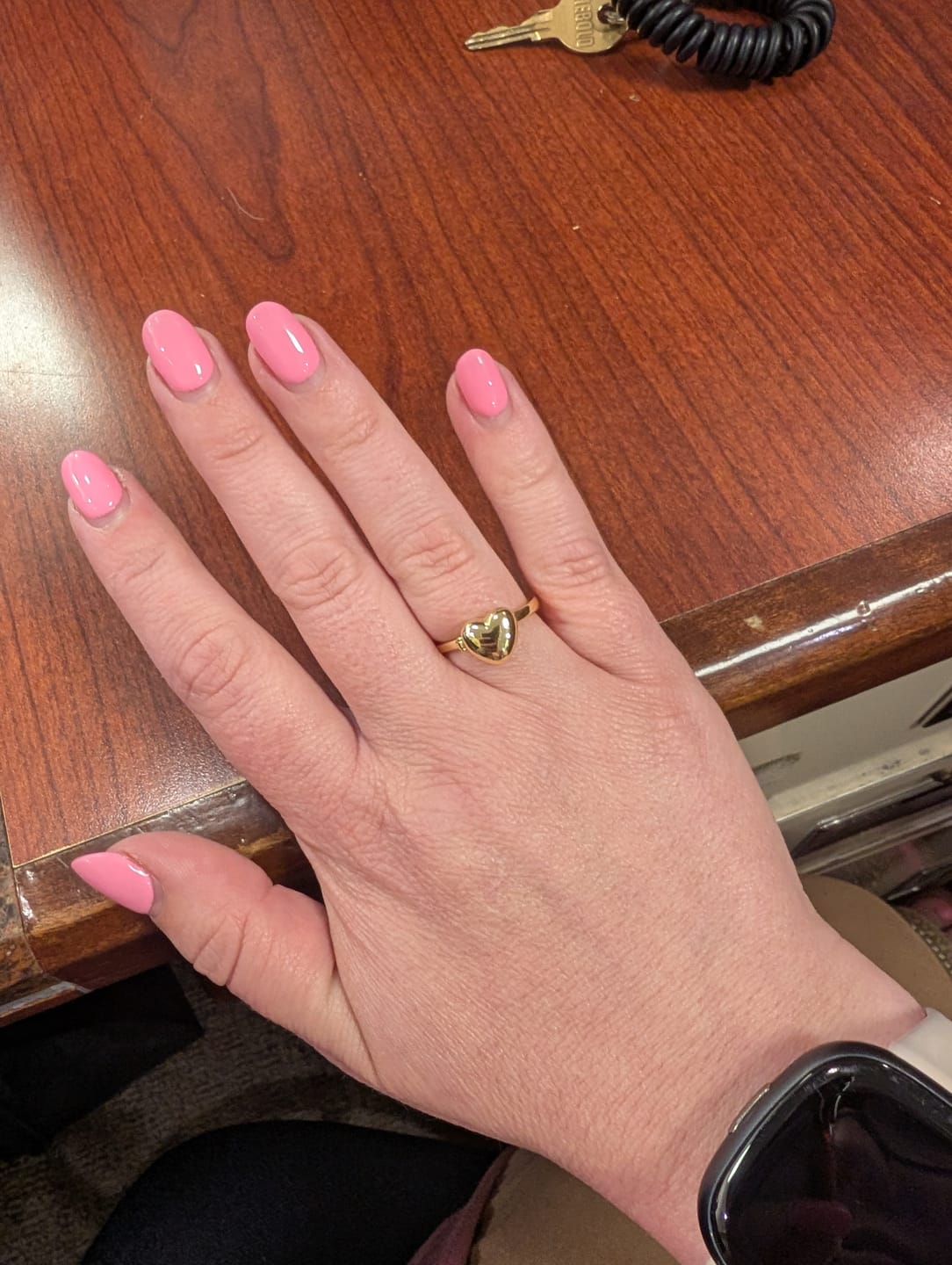 Customer photo review of Heart Locket Ring