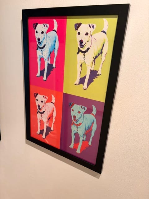 Customer photo review of Color Squares - Personalized Poster