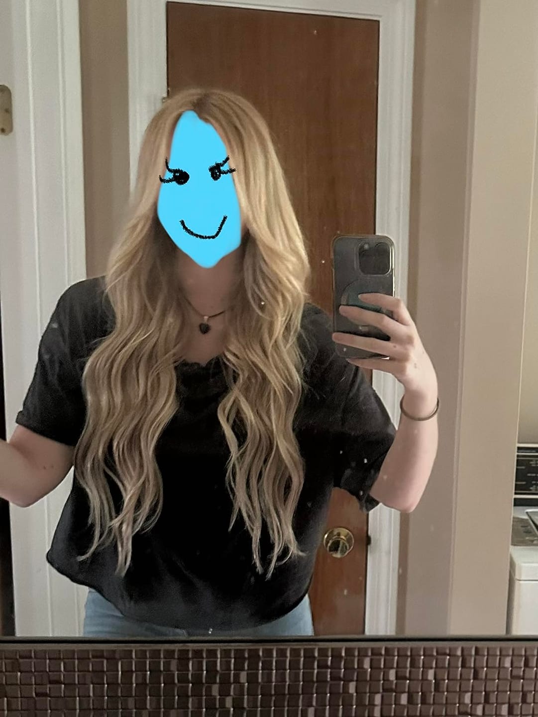 Customer photo review of Best Pre Bonded Human Hair Extensions K Tip 100% Virgin Human Hair White Blonde (#60)