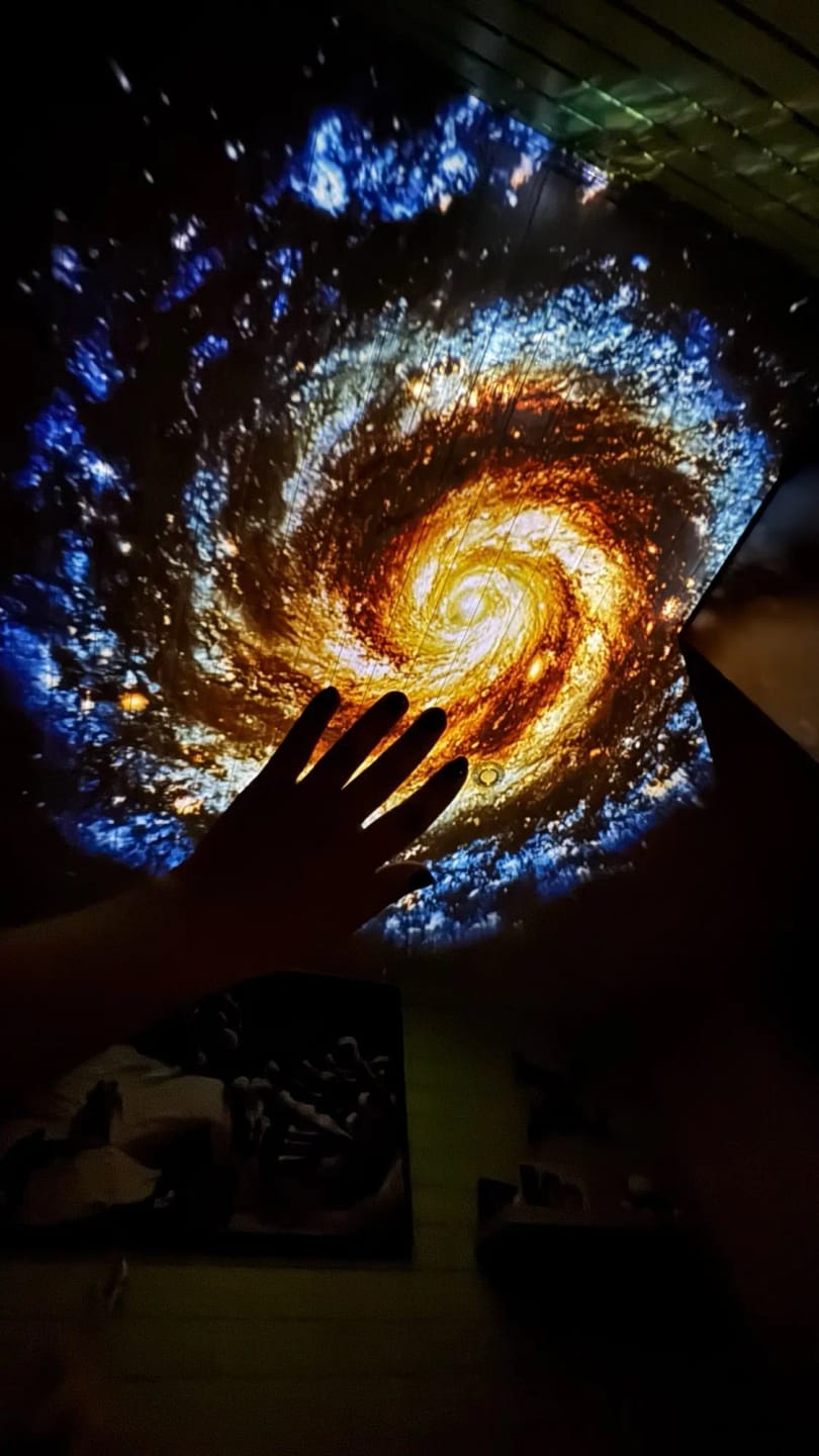 Customer photo review of NovaGlow™ Proyector de Galaxias