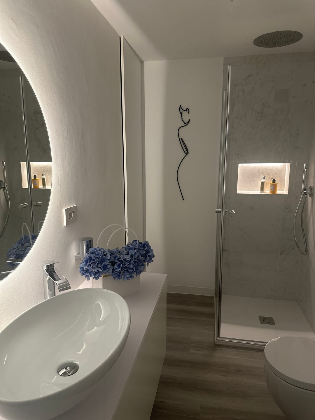Customer photo review of Décoration Murale en Métal - Élégance minimaliste