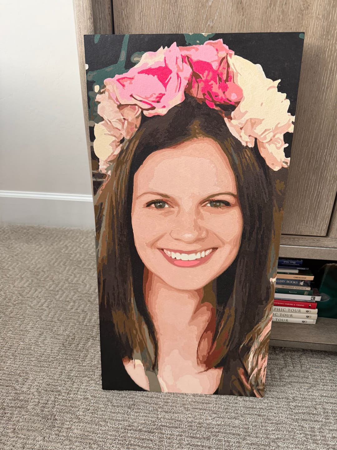 Customer photo review of CUSTOM PAINT BY NUMBER KIT