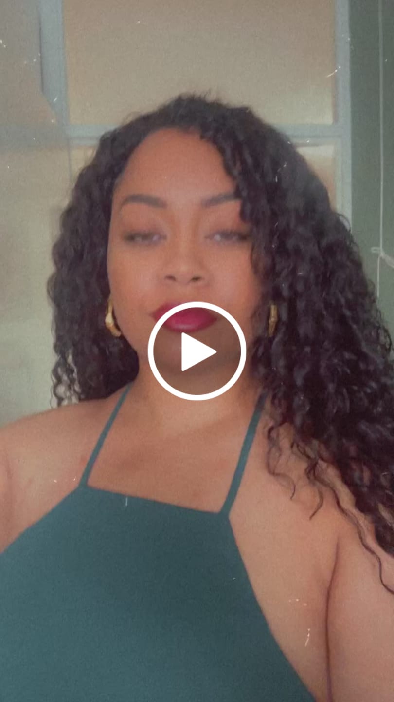 Customer video review of Burmese Curly Half Wig Flexible Fit Drawstring Human Hair Wig
