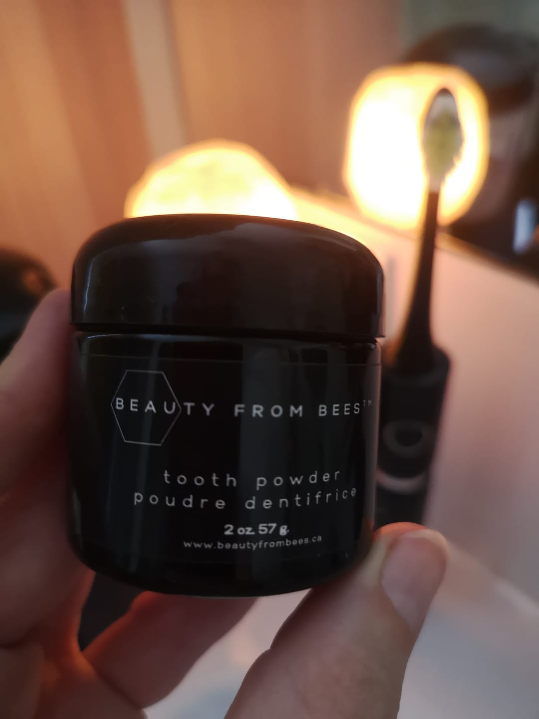 Customer photo review of Tooth Powder
