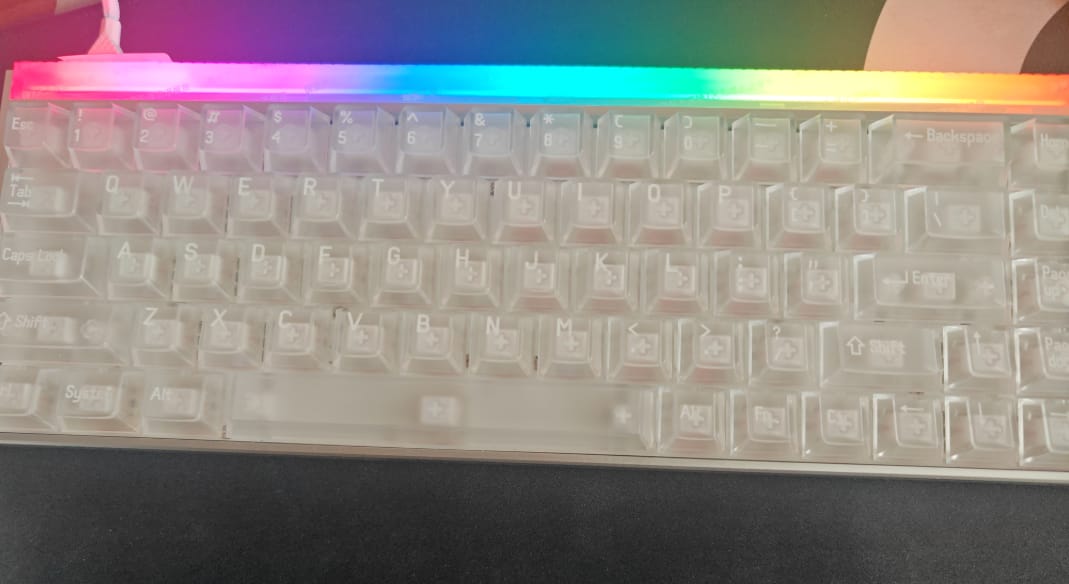 Customer photo review of MADE68 Ultra V2 Gaming Keyboard