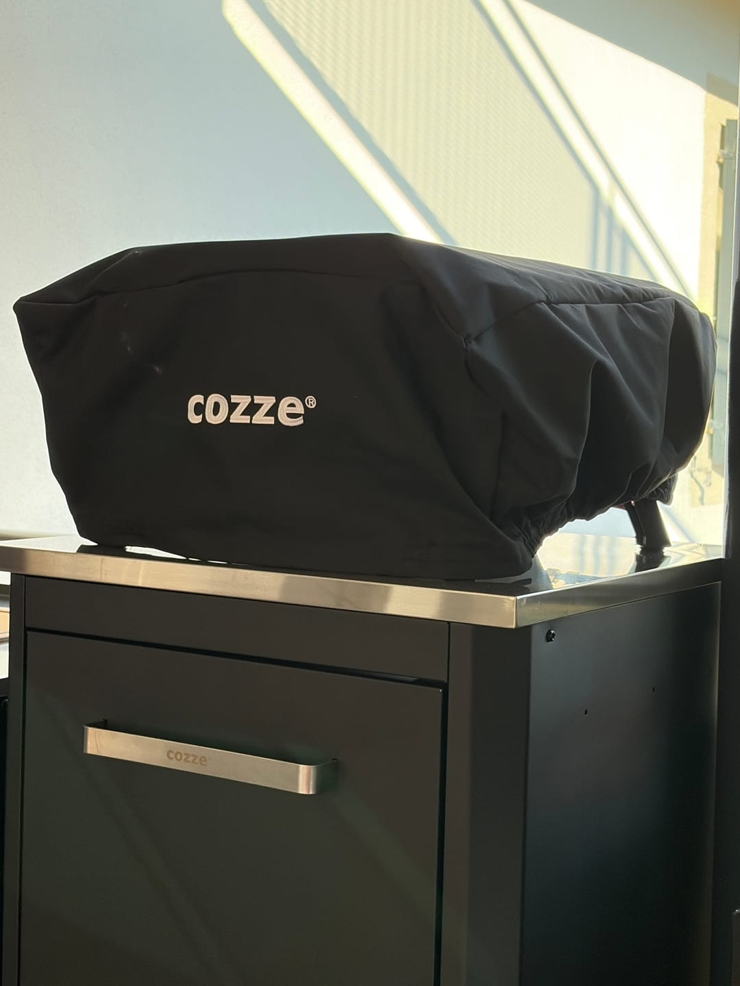 Customer photo review of Cozze Überzug für 13 inch Pizzaofen
