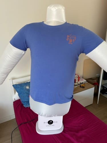 Customer photo review of Lissaire Automatic Ironing Machine