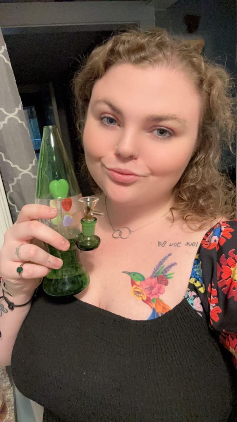 Customer photo review of LAVA LAMP BONG