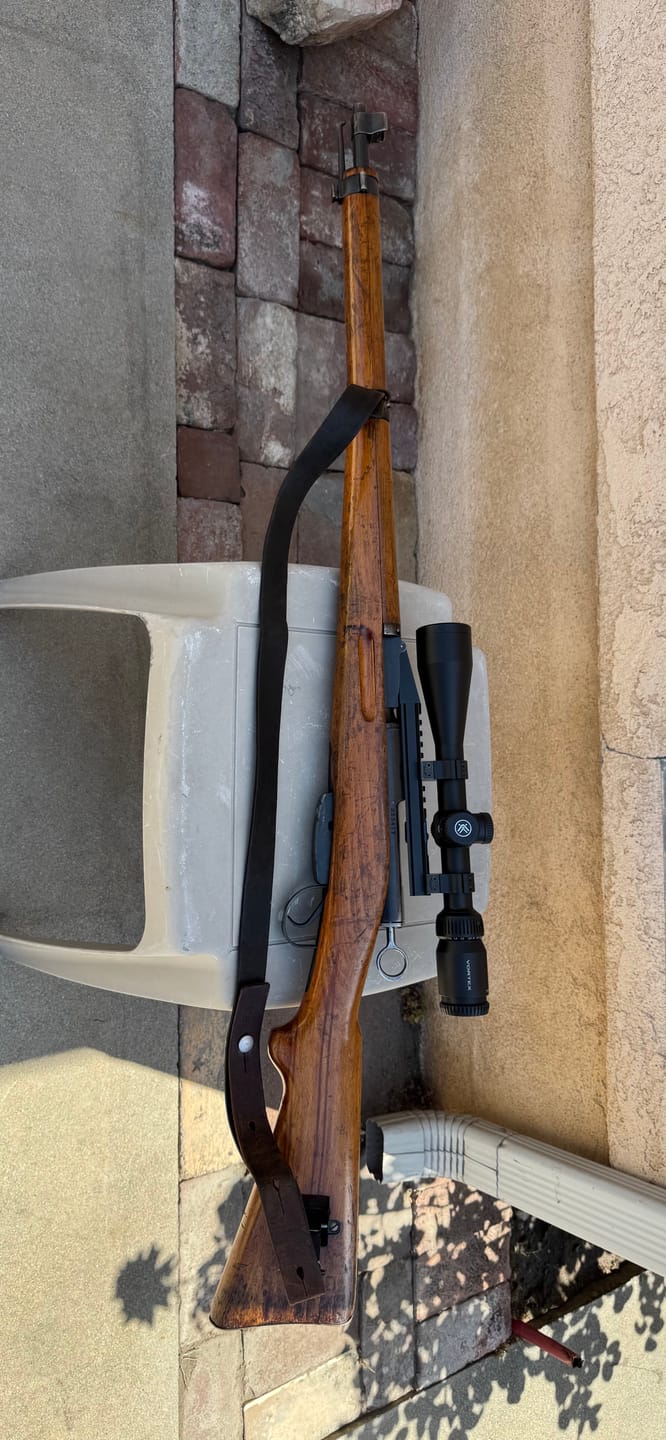 Customer photo review of Swiss K31 NDT (No Drill-Tap) Scope Mount Picatinny Rail with adjustable shell deflector