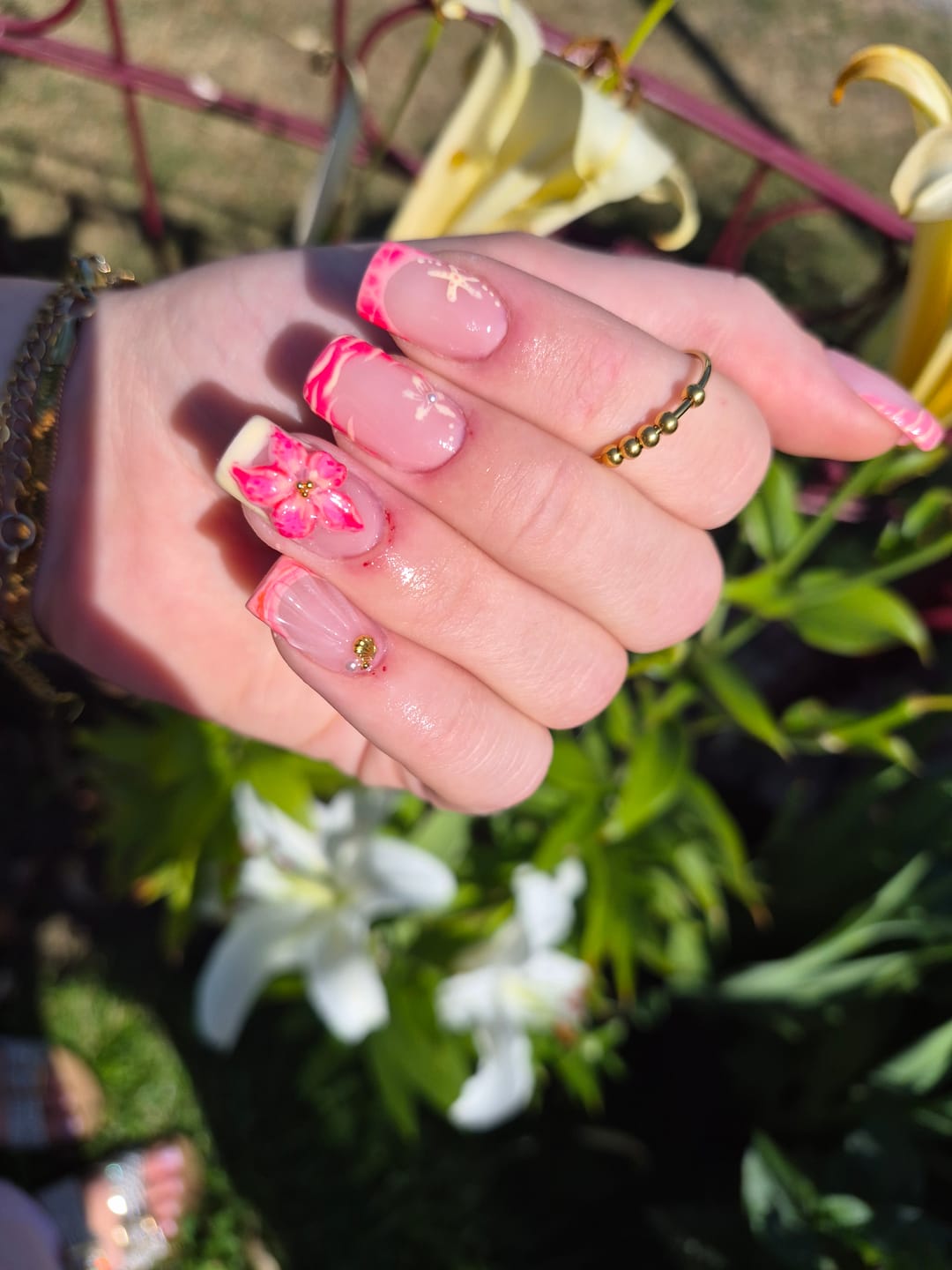 Customer photo review of Anti Stress Ring | 18K vergoldet