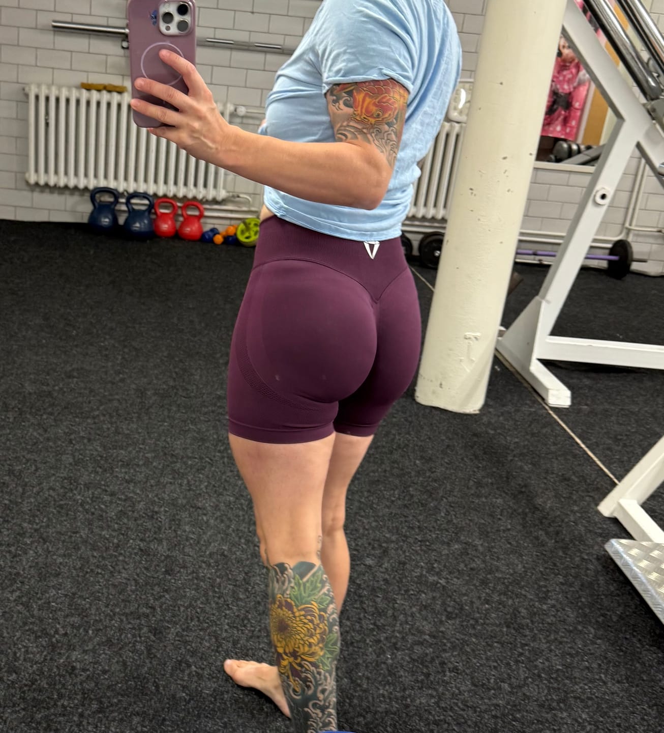 Customer photo review of MOTION SEAMLESS SHORTS V2