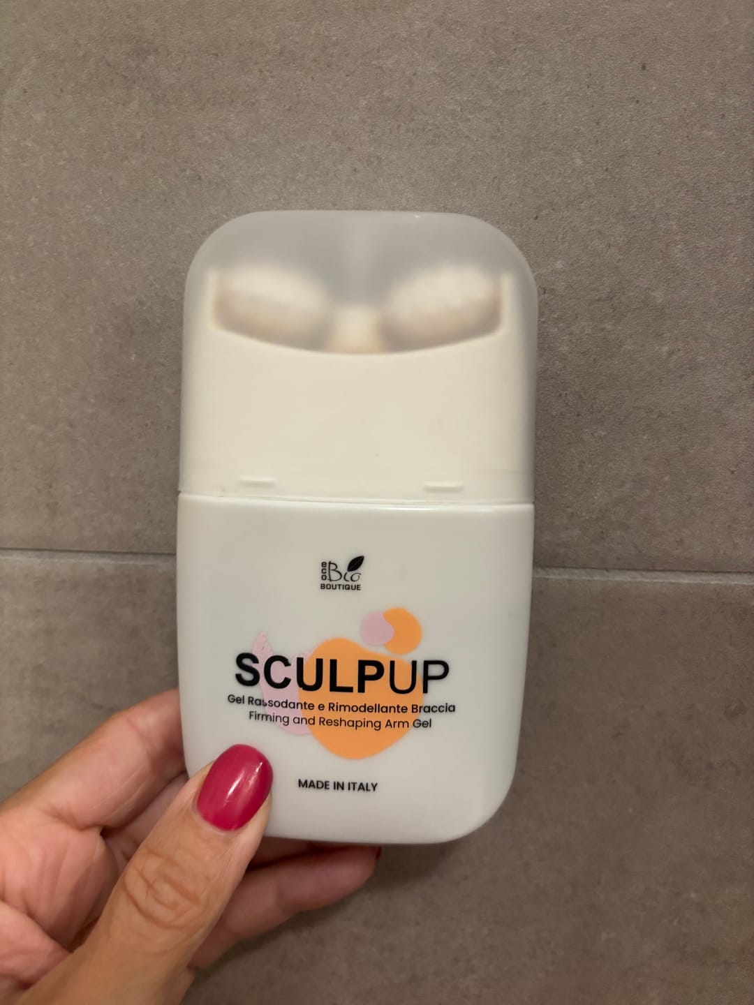 Customer photo review of SculpUp - Rimodellante Braccia