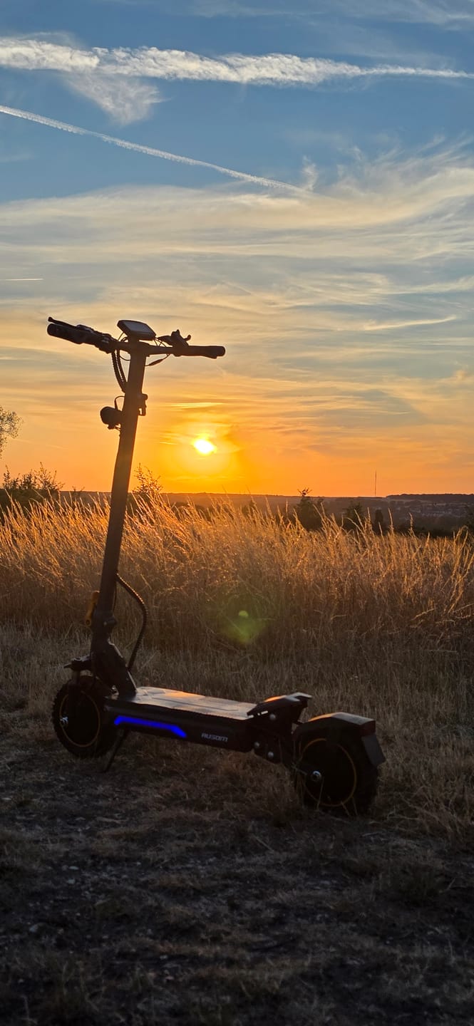 Customer photo review of Ausom K20 Pro Dual Trottinette Électrique