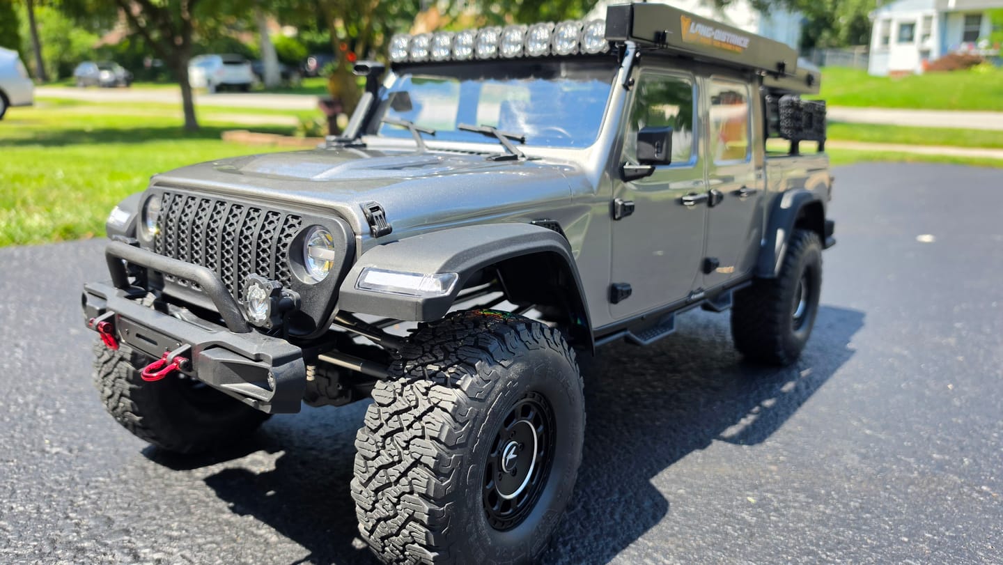 Customer photo review of 1/7 Scale 4WD Brushless RTR RC Crawler JK07Pro