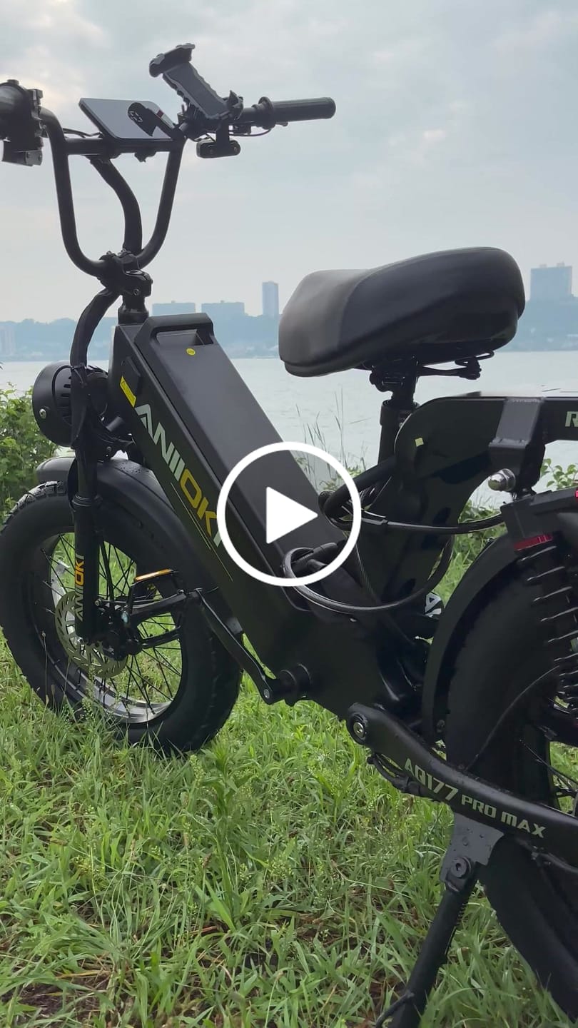 Customer video review of AQ177 Pro Max eBike