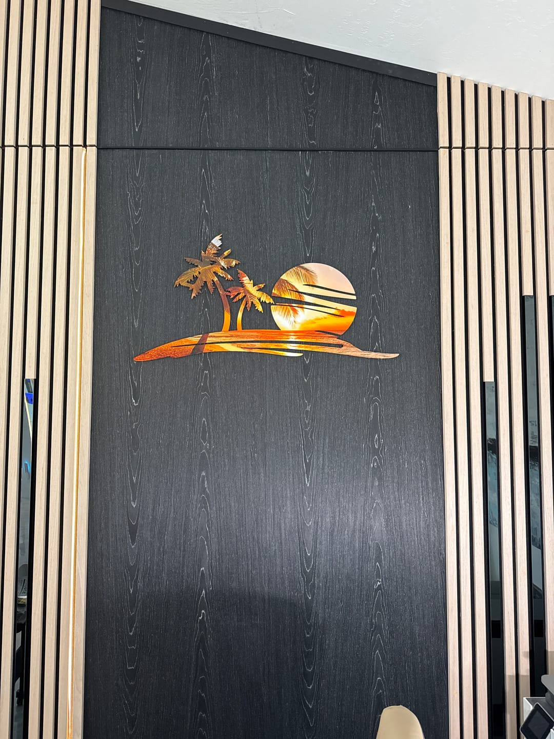 Customer photo review of Sunset Beach Printed Wall Art