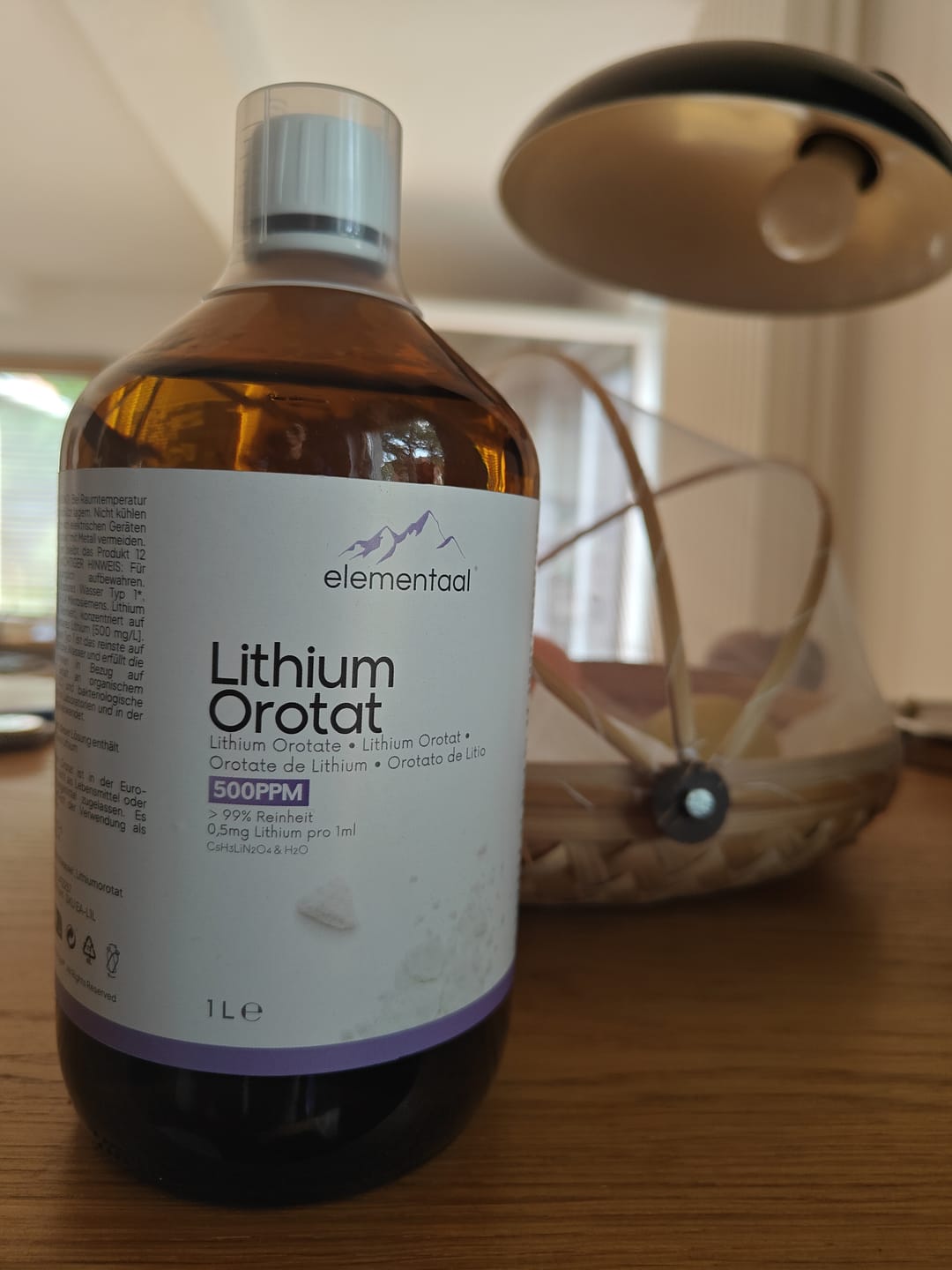 Customer photo review of Elementaal® Lithium Orotat | inkl. Dosierspritze, Messbecher & Pipette