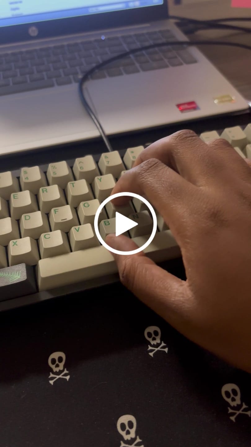 Customer video review of KEYGEEK PA Linear Switch Factory Lubed (10PCS)