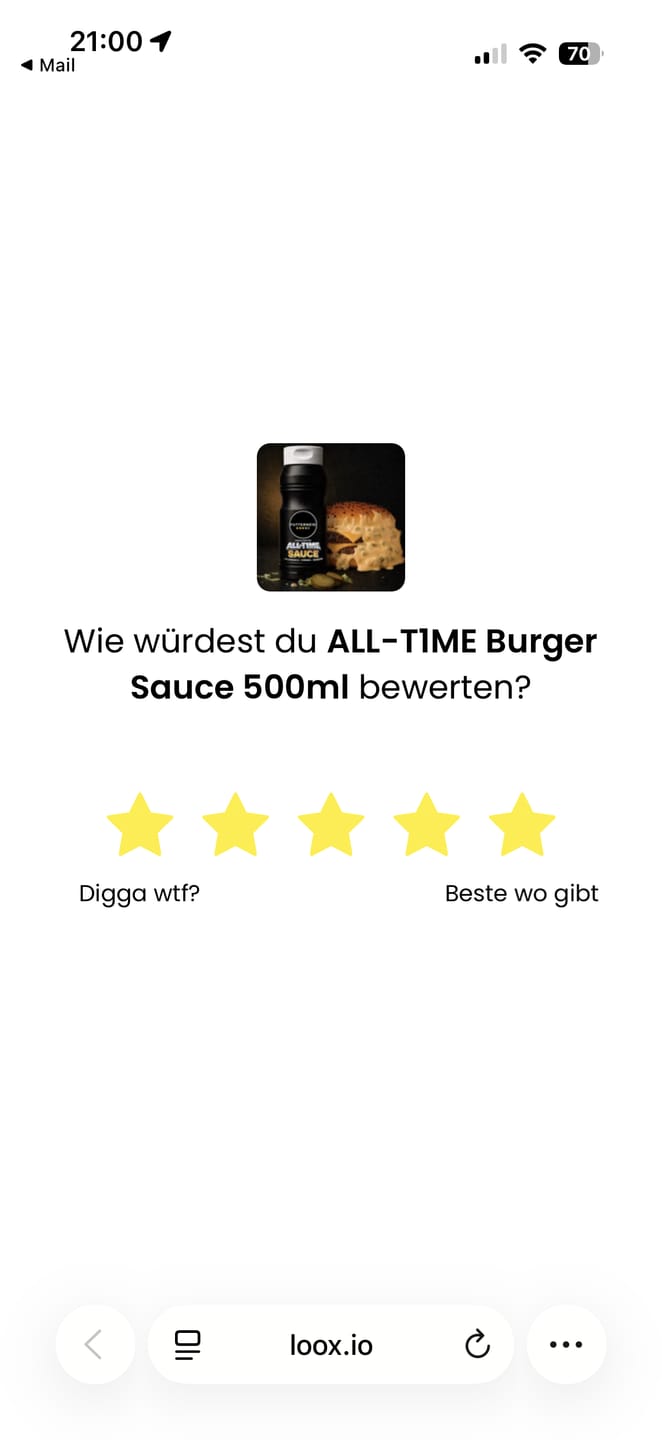 Customer photo review of ALL-T1ME Burger Sauce 500ml
