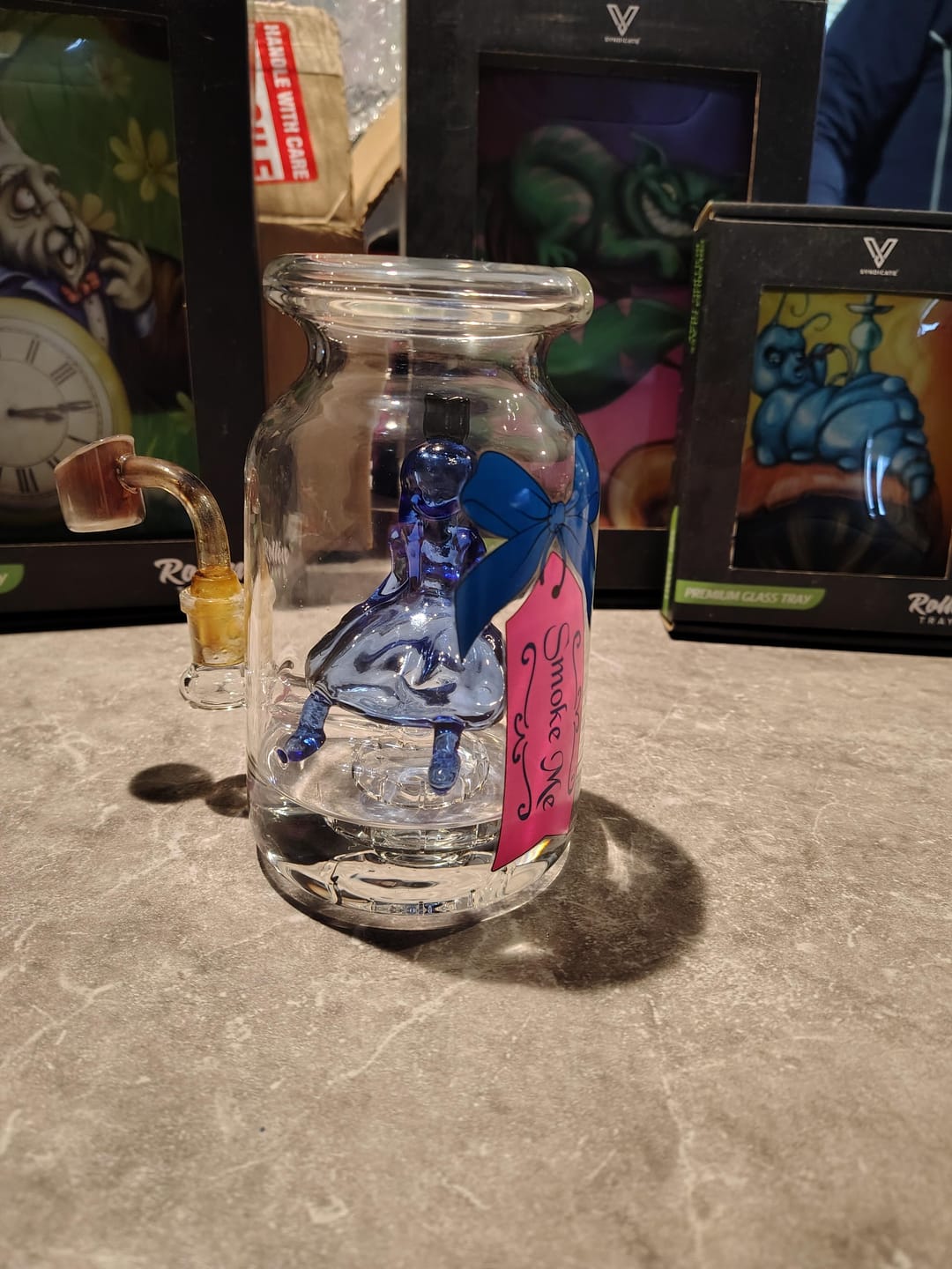 Customer photo review of SMOKE ME BOTTLE BONG