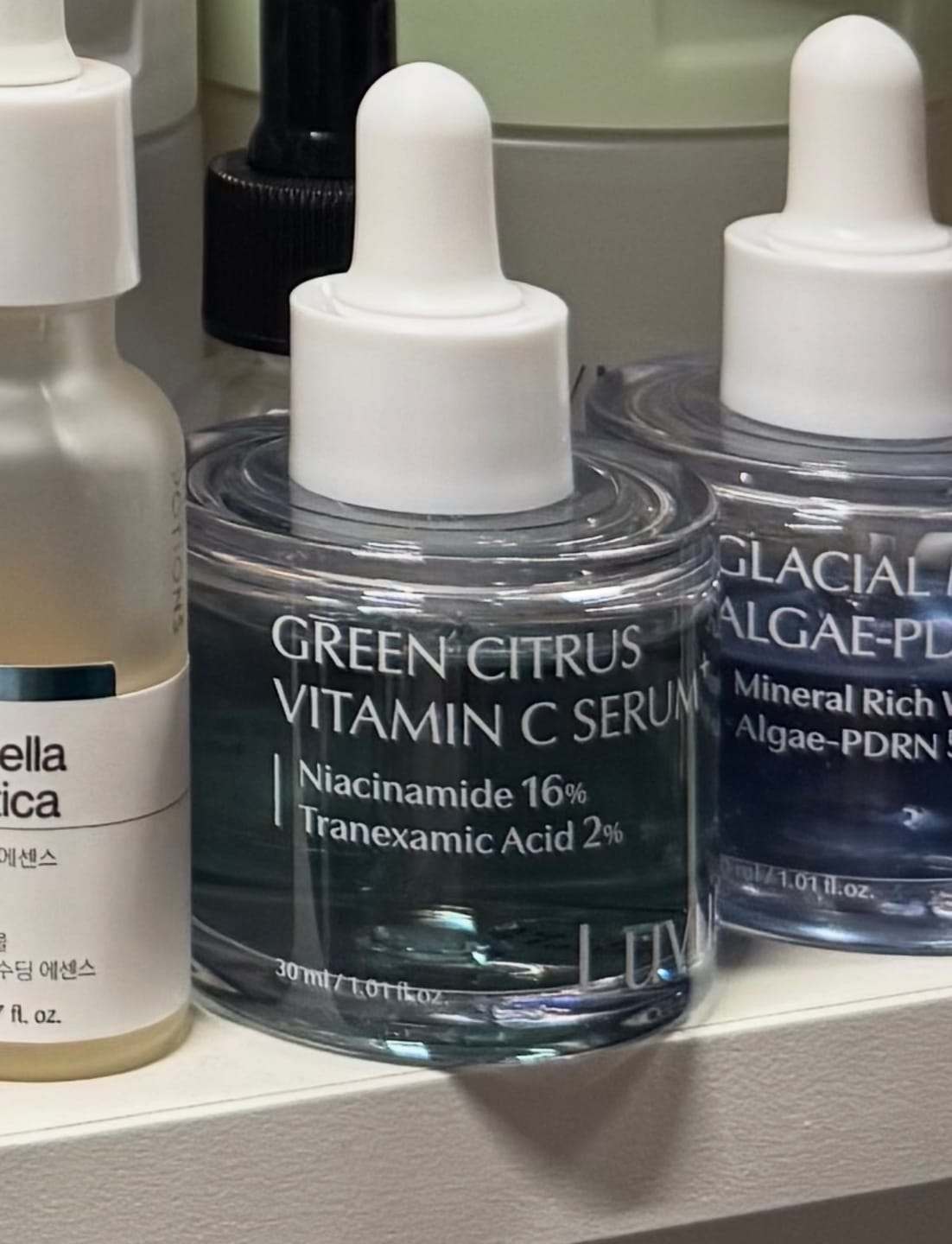 Customer photo review of Luvum Green Citrus Vitamin C Serum - 16% Niacinamide (30ml)