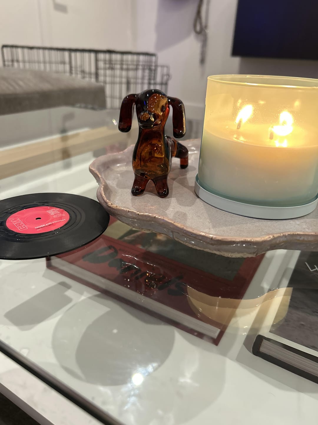 Customer photo review of WIENER DOG TRIPLE BOWL PIPE