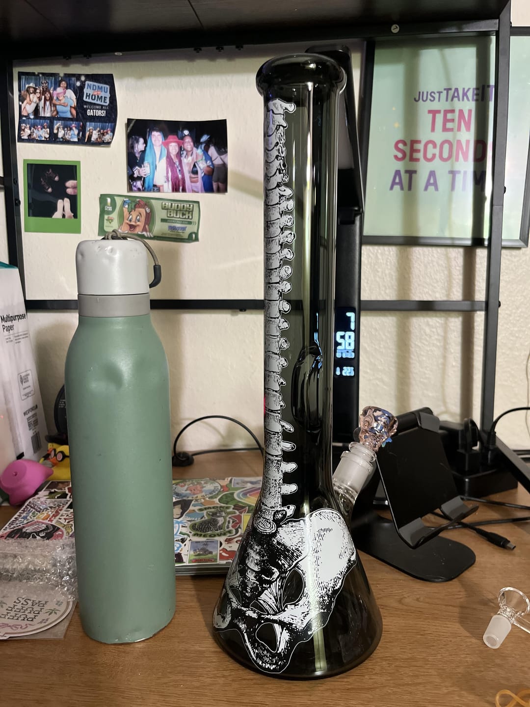 Customer photo review of SPINE BONG 16"
