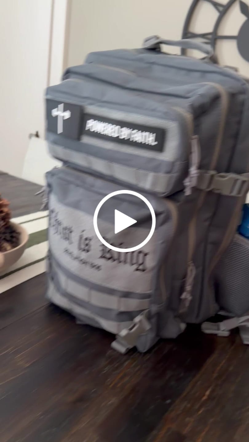Customer video review of HolStrength 45L Tactical Backpack