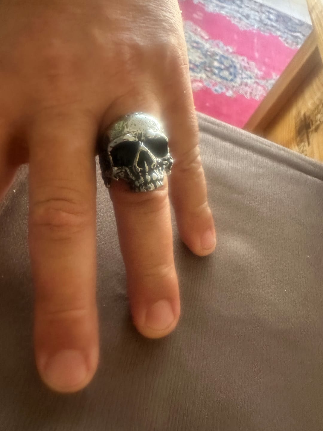 Customer photo review of ANCIENT SKULL.