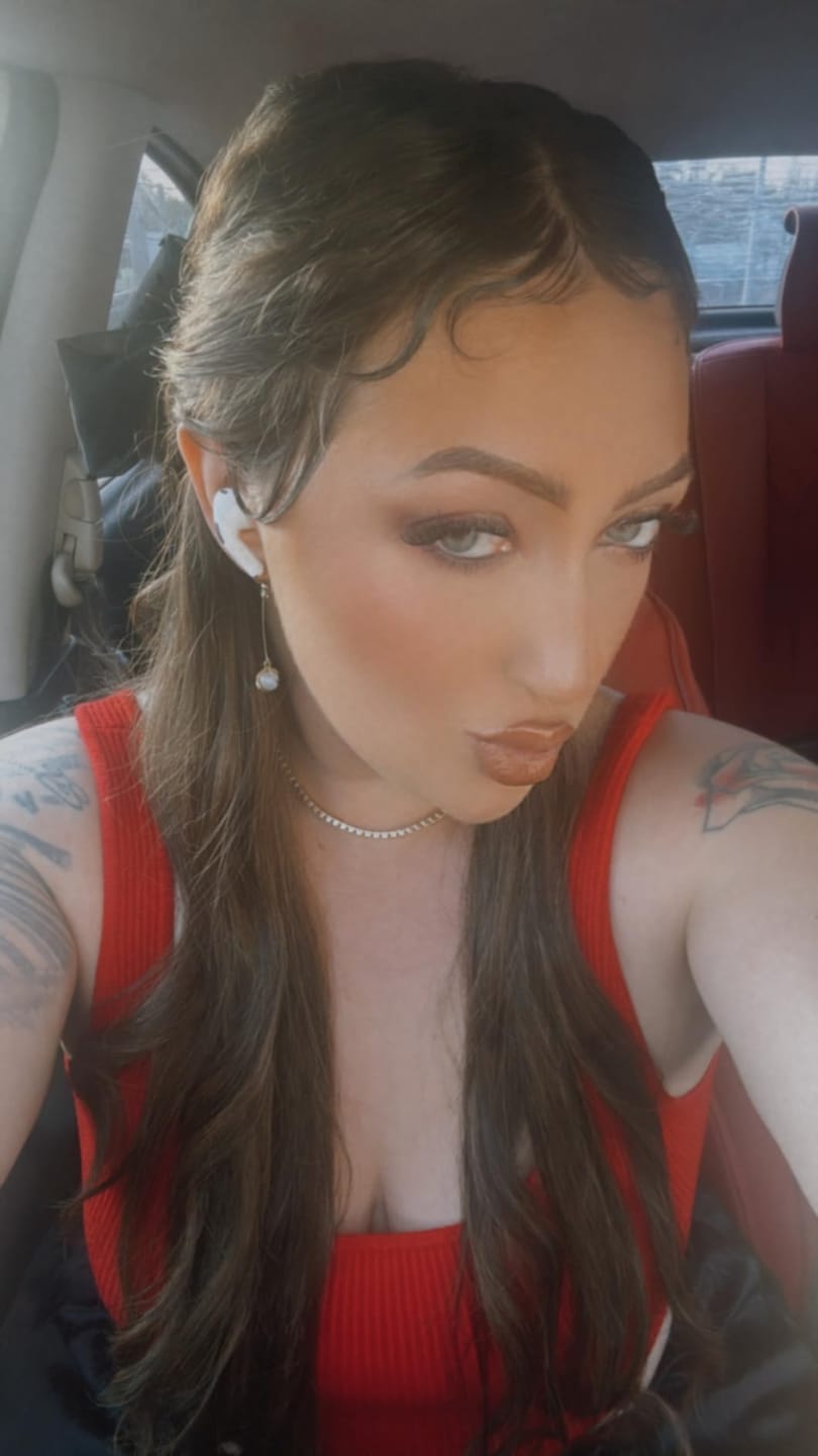 Customer photo review of 3x5 Inches Human Hair Toppers Mono Base Darkest Brown #2