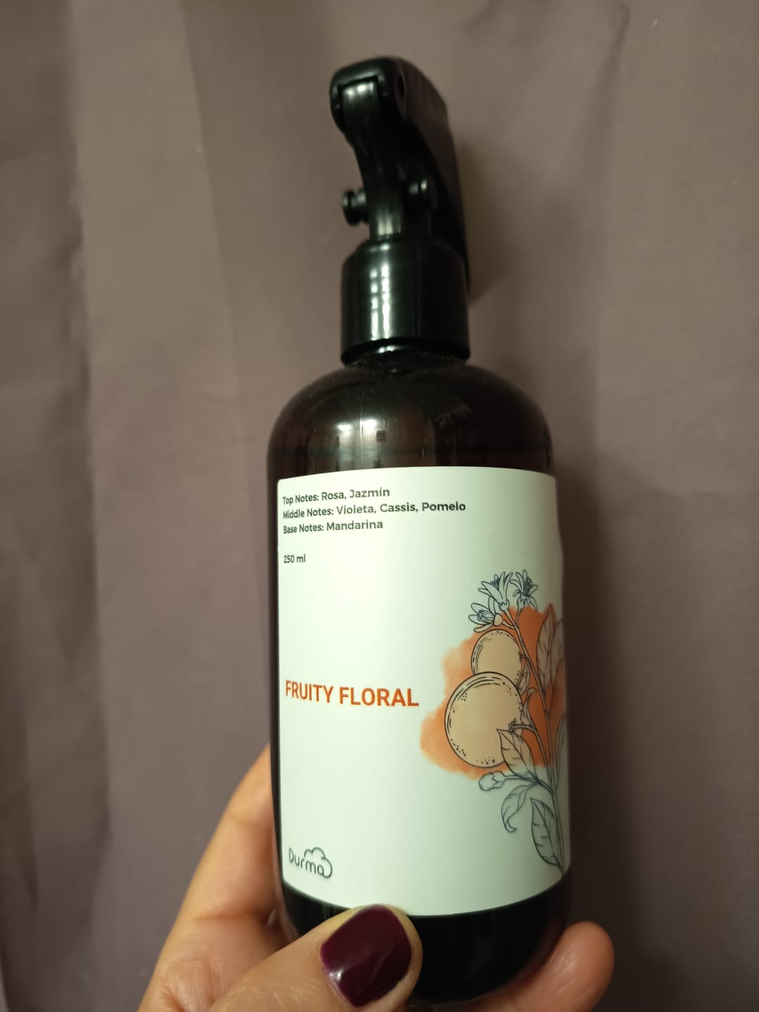 Customer photo review of Fruity Floral - Bruma de Almohada para Despejar (250 ml)