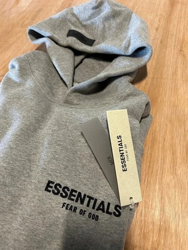 Customer photo review of Fear of God Essentials SS25 Bright White T-shirt