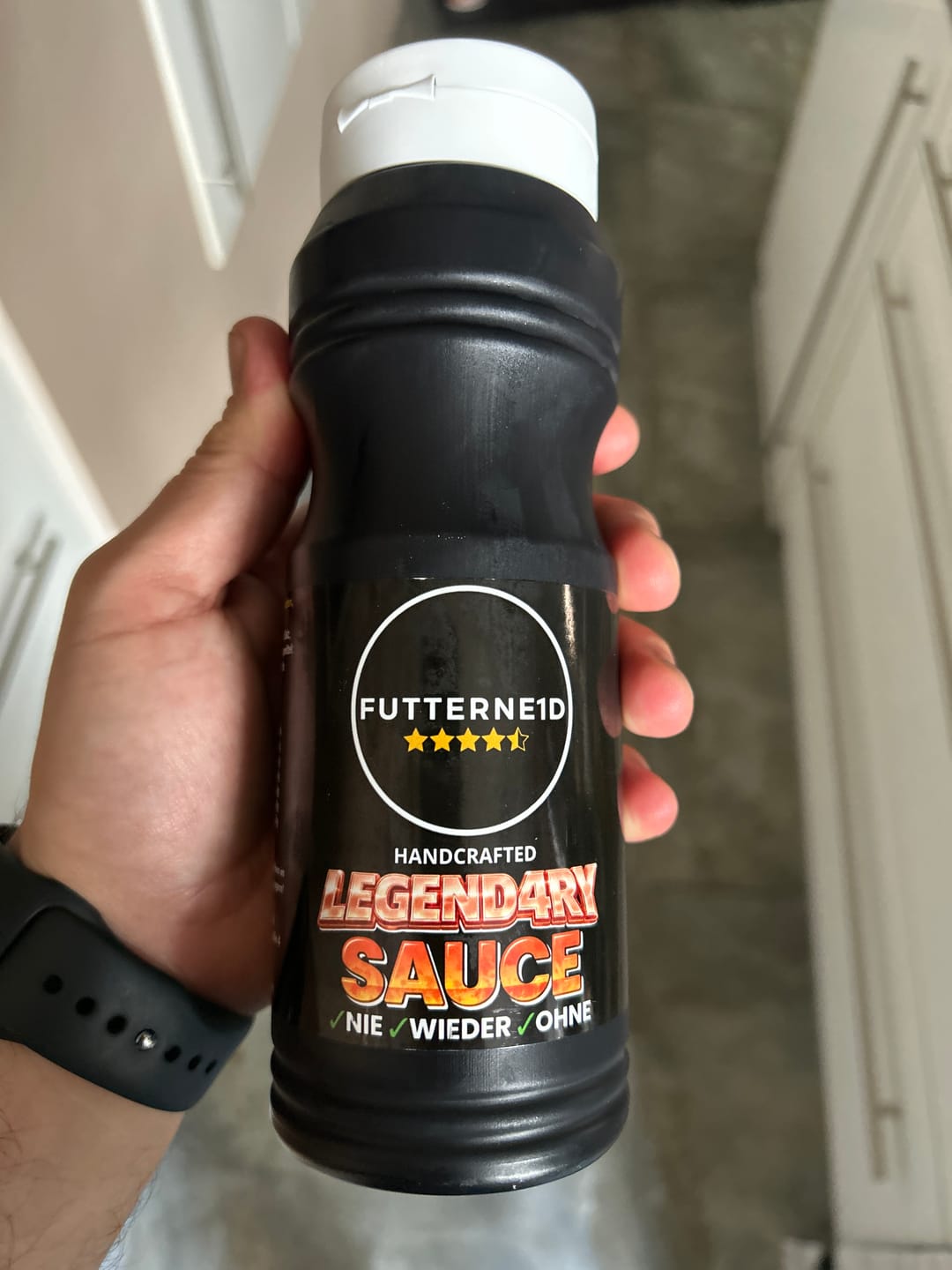 Customer photo review of LEGEND4RY Burger Sauce 500ml