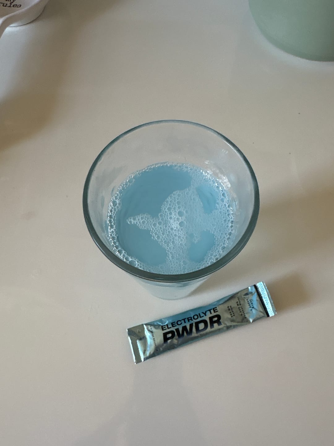 Customer photo review of ELECTROLYTE PWDR