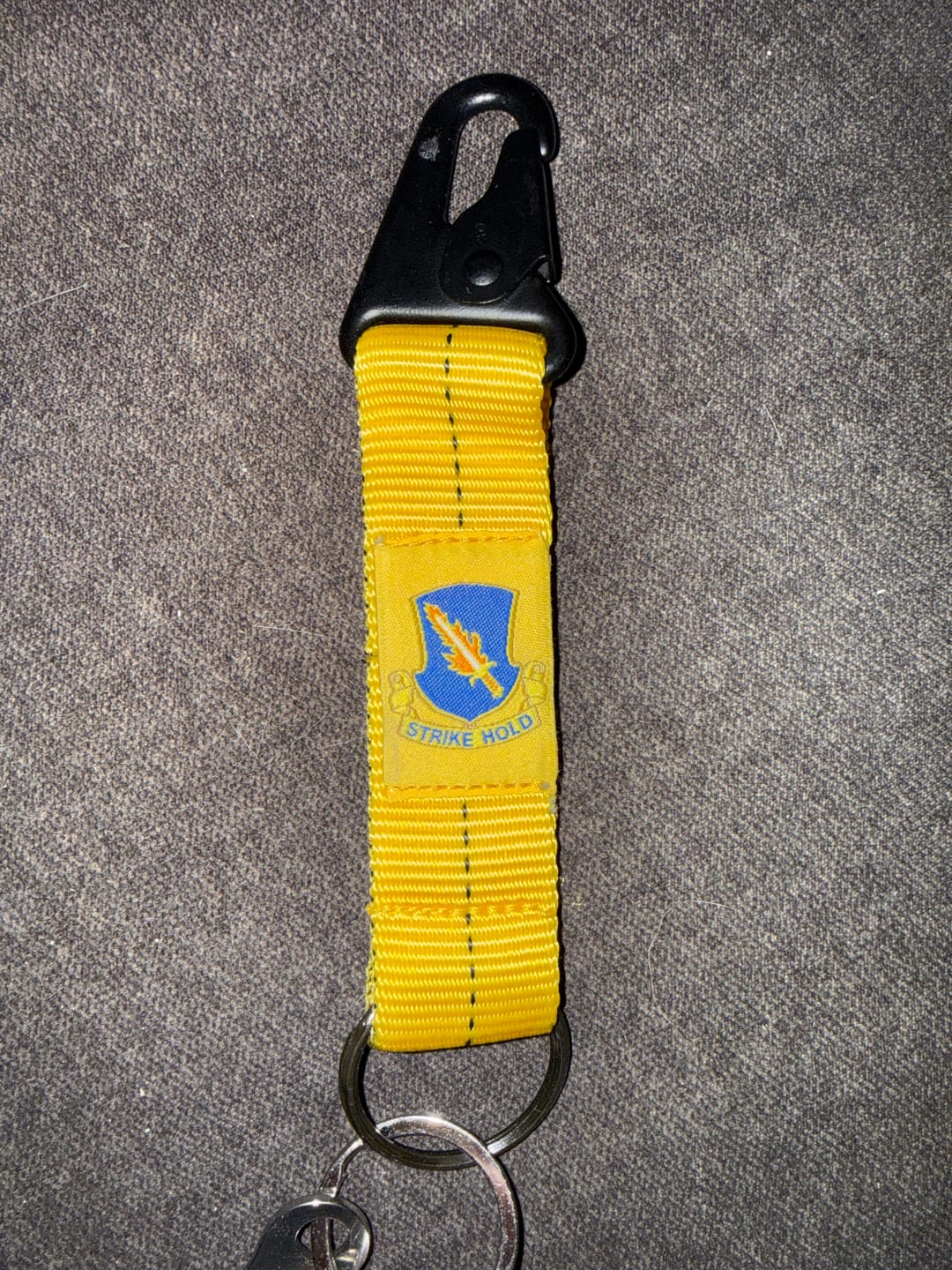 Customer photo review of 4-in-the-Hand Static Line Lanyard Keychain (All)