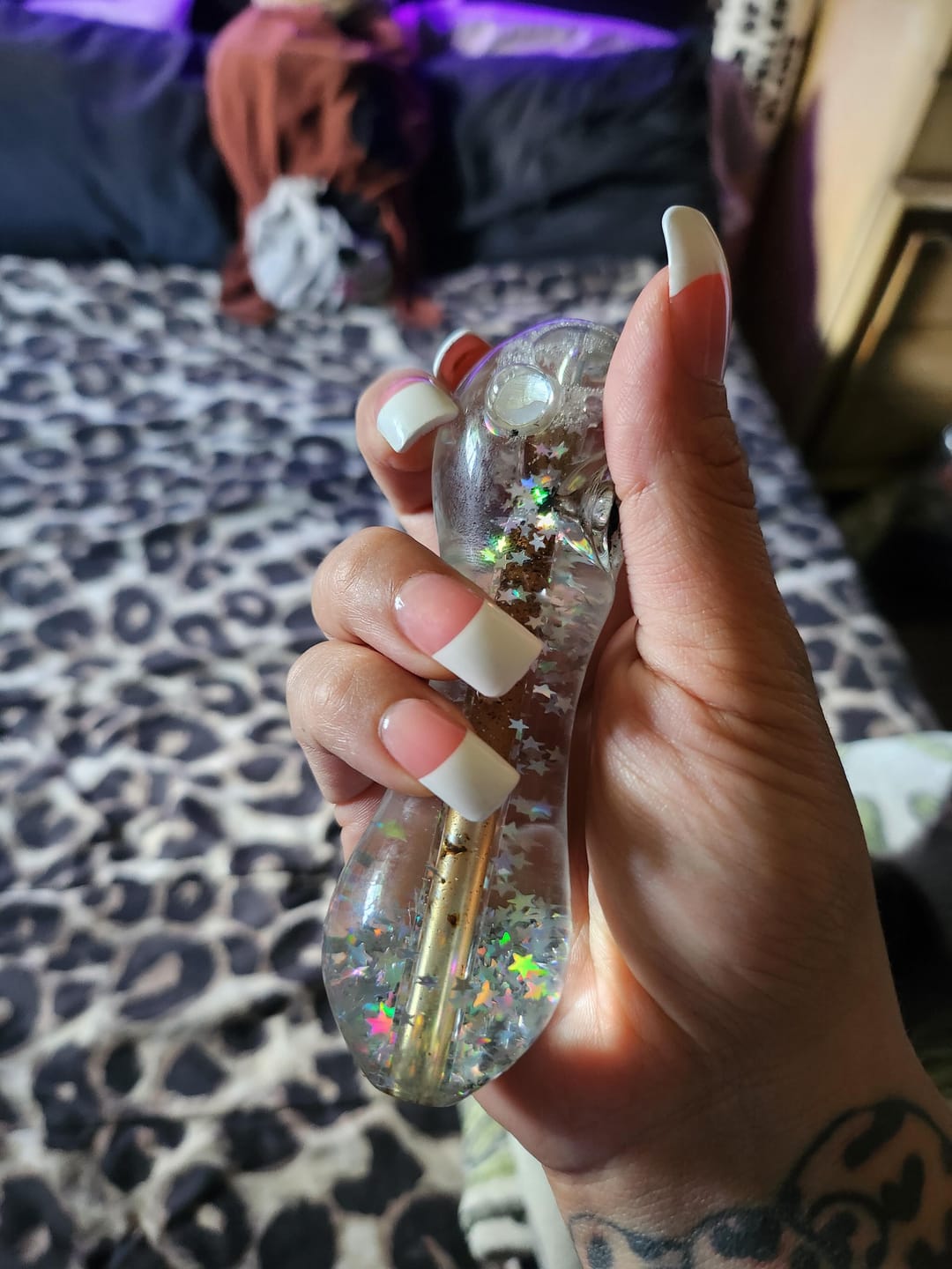 Customer photo review of FREEZEABLE STAR GLITTER PIPE