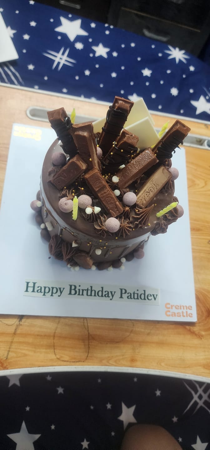 Customer photo review of Chocolate Sin Drippy Cake
