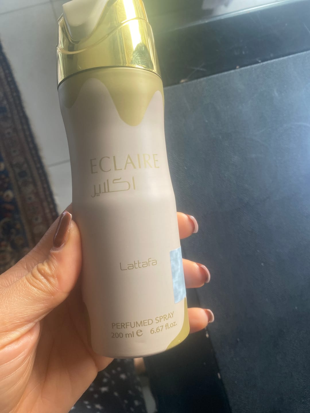 Customer photo review of Eclaire lattafa Bodyspray 200ml