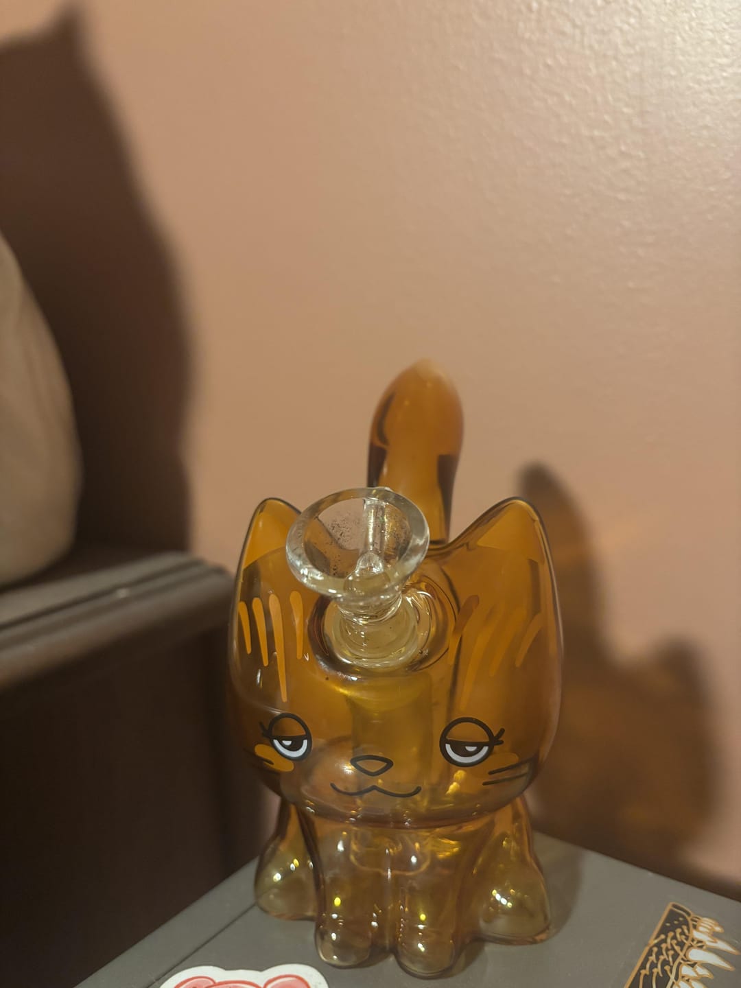 Customer photo review of CANNACAT BUBBLER