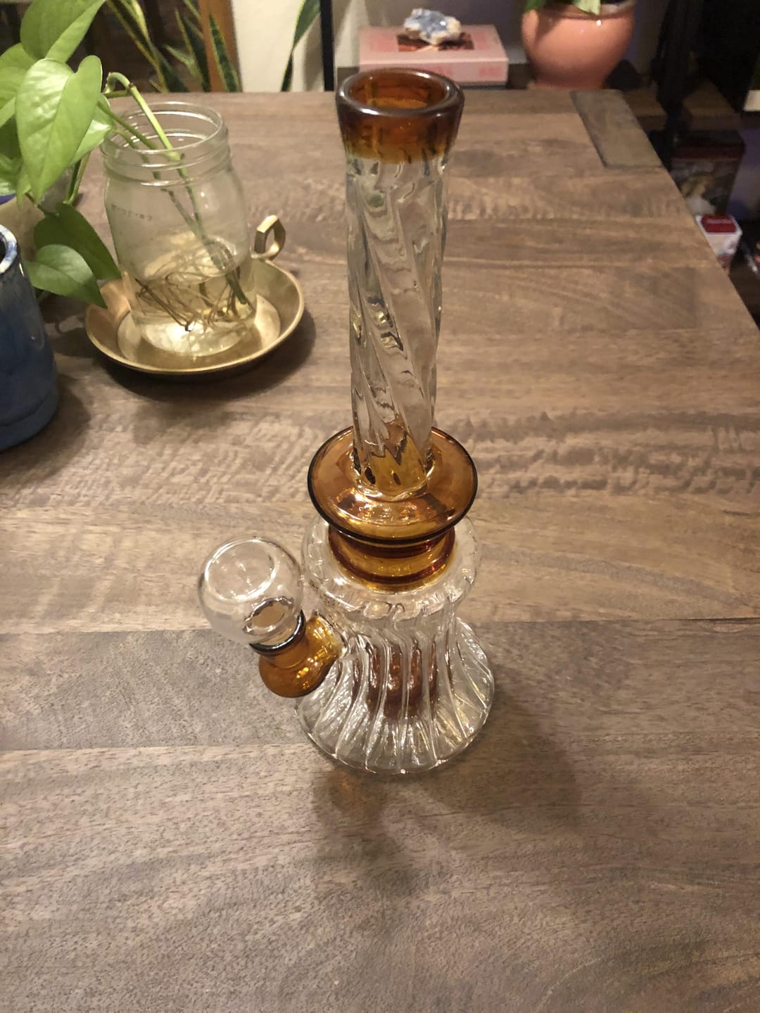 Customer photo review of ELEGANT SWIRL BONG