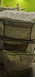 Customer photo review of Gule Home 2’li Vakumlu Hurç Seti Large + XXLarge Bez Çantalı Saklama Hurcu
