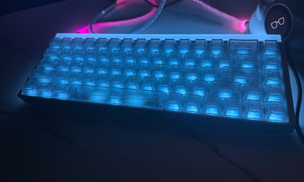 Customer photo review of MADE68 Ultra V2 Gaming Keyboard