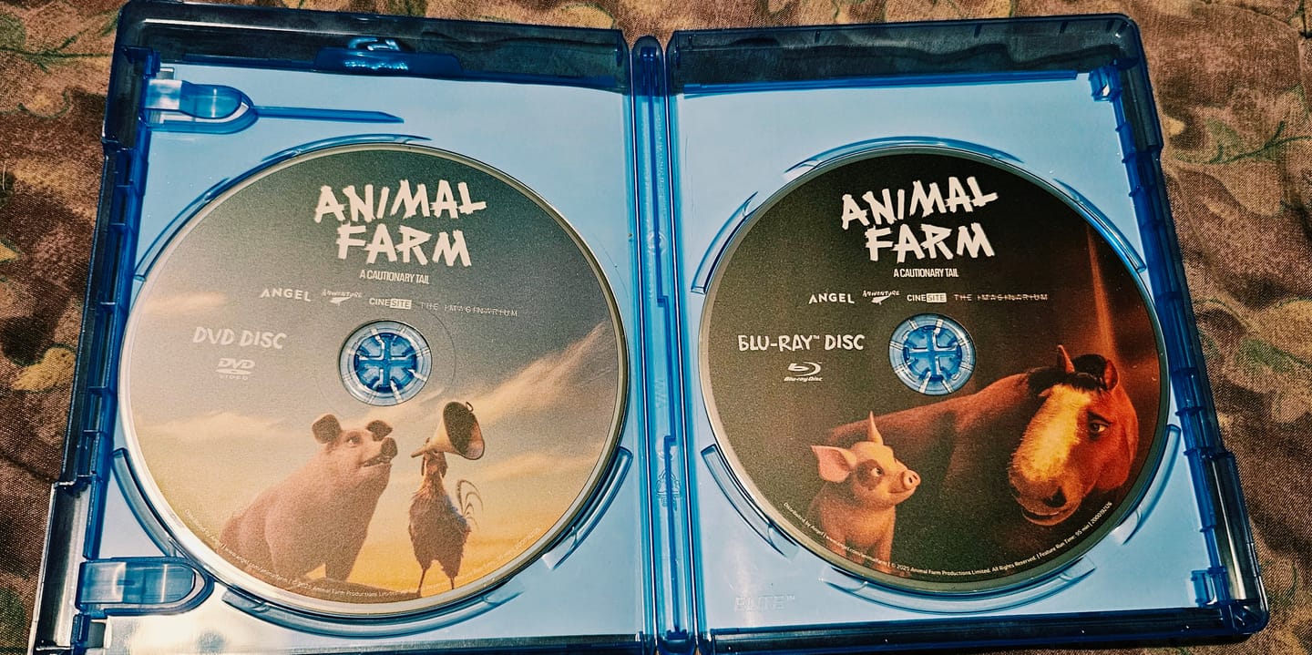 Customer photo review of Animal Farm - Blu-ray + DVD - PREORDER
